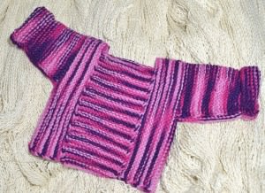 Modular (No Sew!) Baby Sweater